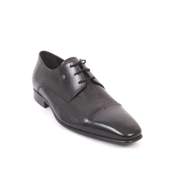 ROBERTO SERPENTINI 28402 Black Leather Lace-Up Classic Shoes RobertoSerpentiniMen_sBlackLea  main image 4
